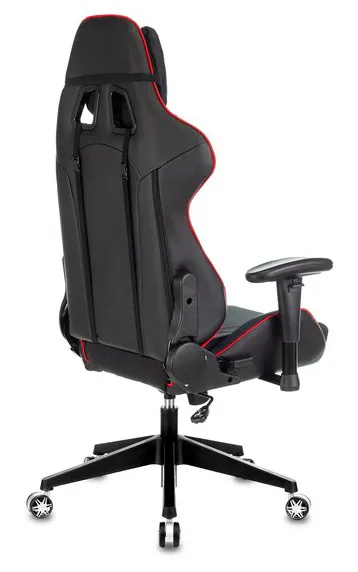Игровое компьютерное кресло Zombie VIKING 4 AERO черный/красный