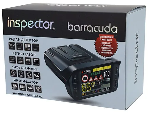 Видеорегистратор Inspector BARRACUDA black