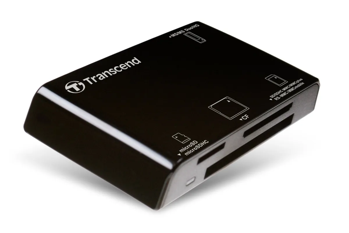 Картридер Transcend TS-RDP8K черный