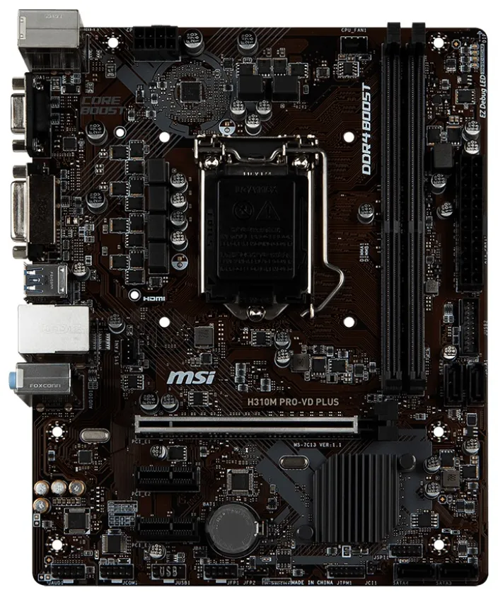 Материнская плата MSI H310M PRO-VD PLUS
