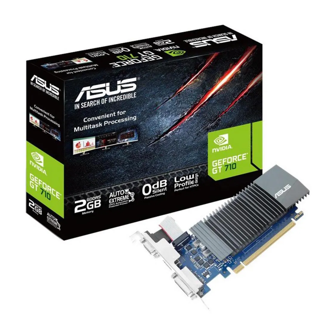 Видеокарта 2Gb ASUS GeForce GT710 GT710-SL-2GD5