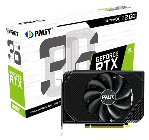 Видеокарта 12Gb PALIT RTX3060 STORMX 12G NE63060019K9-190AF