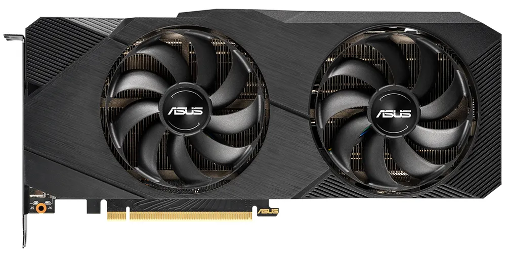 Видеокарта 6GB Asus RTX2060 DUAL-RTX2060-6G-EVO