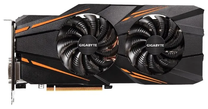 Видеокарта Gigabyte GTX 1070 GV-N1070WF2OC-8GD