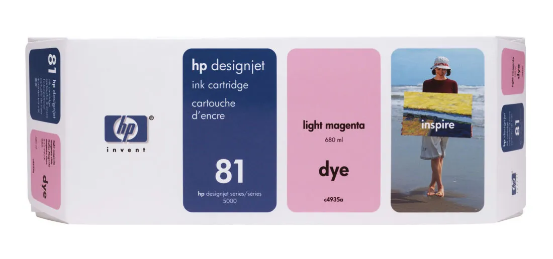 Картридж HP C4935A №81 светло-пурпурный