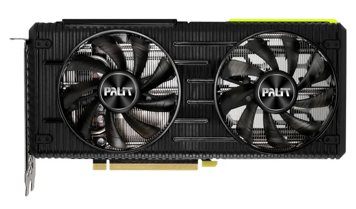 Видеокарта 8Gb PALIT RTX3060Ti DUAL OC 8G NE6306TS19P2-190AD