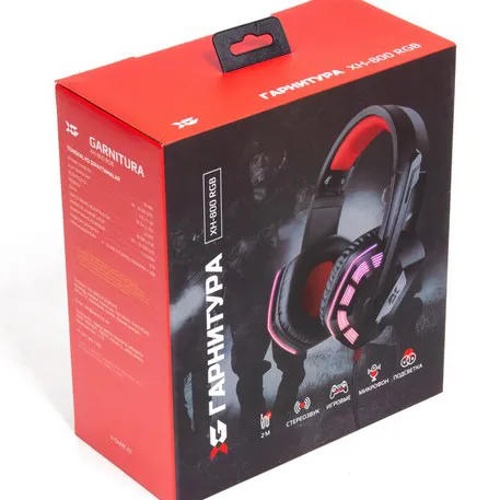 Гарнитура X-Game XH-800RGB