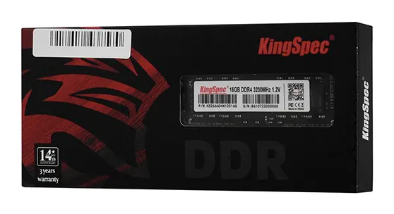 Оперативная память 16 GB KingSpec DDR4 3200MHz