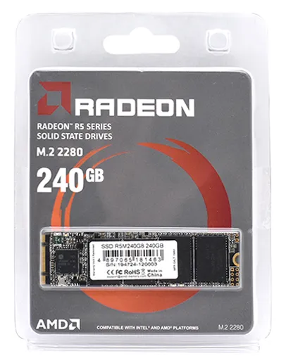 SSD накопитель 240 GB AMD Radeon R5 R5M240G8