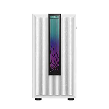 Корпус для ПК PCCooler PLATINUM LM200W MESH RGB White