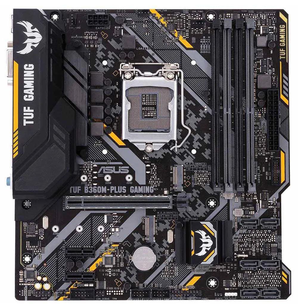 Материнская плата ASUS TUF B360M-PLUS GAMING