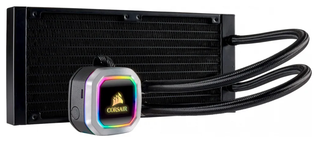 Водяное охлаждение Corsair H100i RGB Platinum CW-9060039-WW