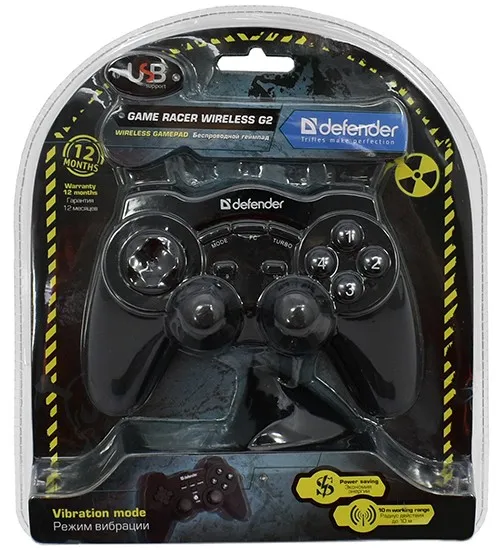 Джойстик Defender Game Racer Wireless G2