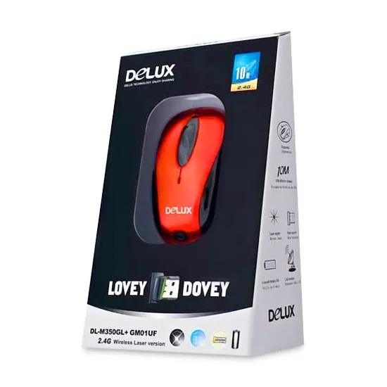Компьютерная мышь Delux DLM-350LGR