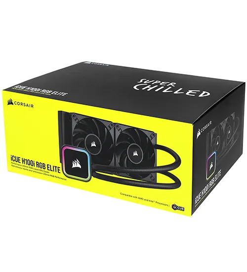 Водяное охлаждение Corsair H100i RGB ELITE CW-9060058-WW