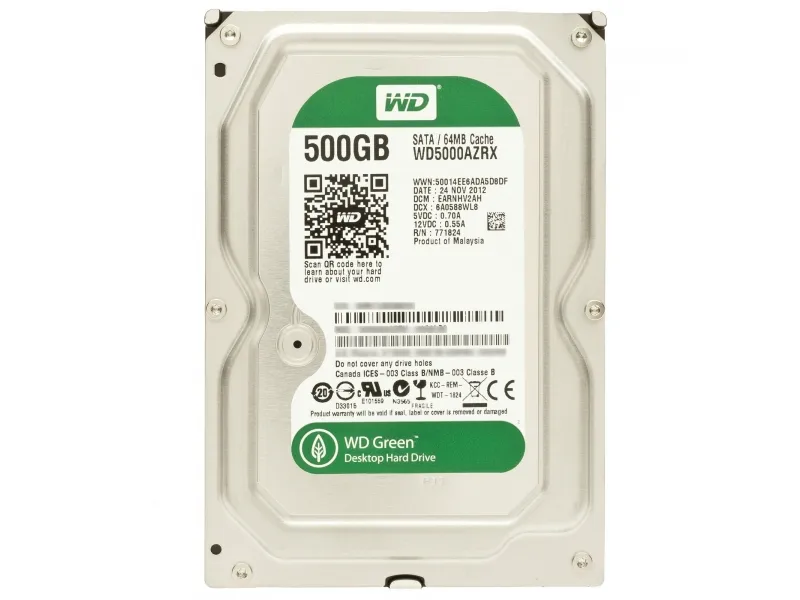 Жесткий диск 500ГБ WD Green WD5000AZRX