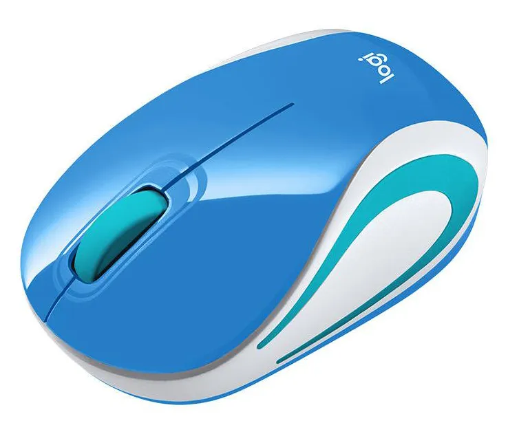 Компьютерная мышь Logitech M187 910-002733 blue-white