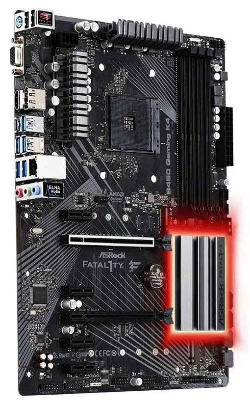 Материнская плата ASRock B450 GAMING K4