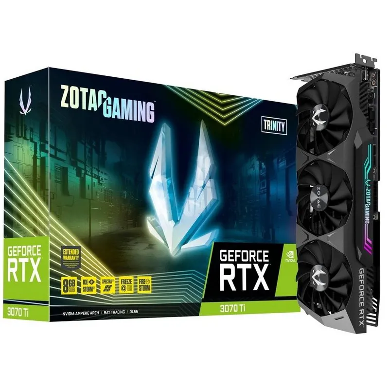 Видеокарта 8 GB Zotac RTX 3070 Ti Trinity ZT-A30710D-10P