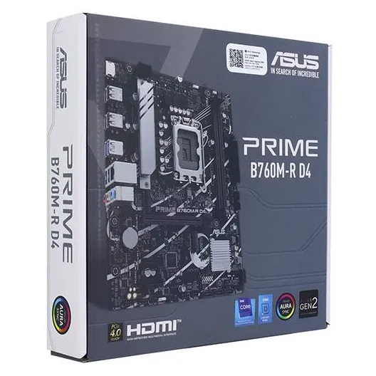 Материнская плата ASUS PRIME B760M-R D4