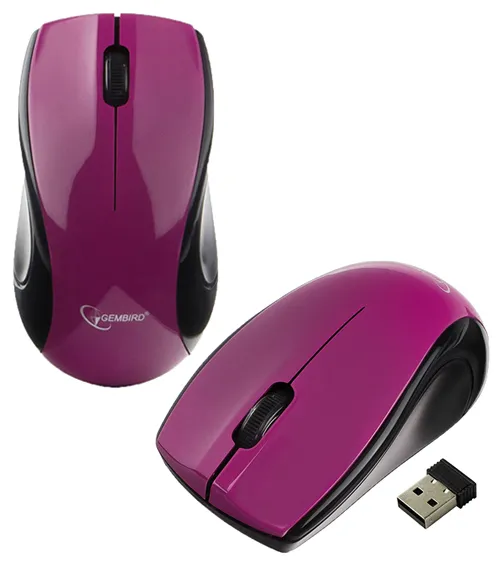 Компьютерная мышь Gembird MUSW-320-P purple