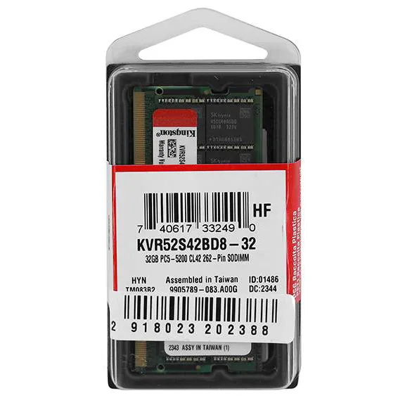 Оперативная память 32 GB Kingston KVR52S42BD8-32