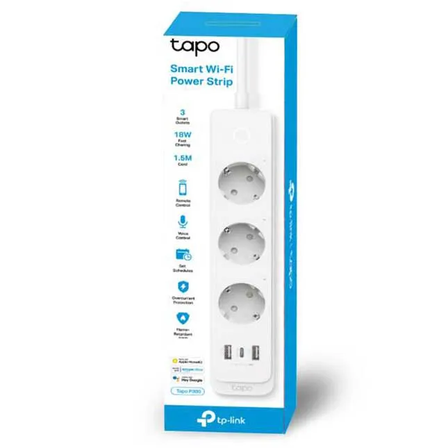Умный сетевой фильтр TP-Link Tapo P300