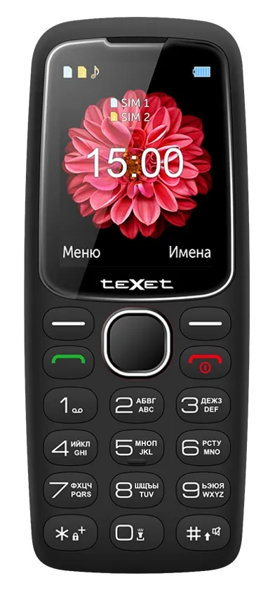 Мобильный телефон Texet TM-B307 Черный