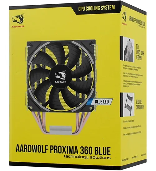 Кулер для процессора Aardwolf PROXIMA 360 BLUE