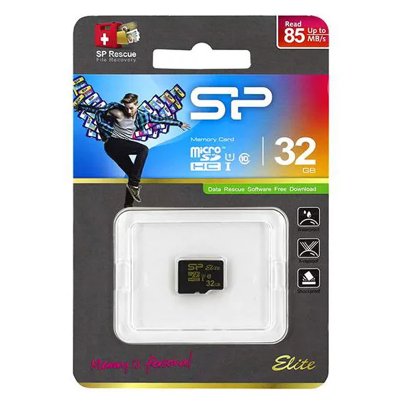 Карта памяти microSDHC 32GB Silicon Power SP032GBSTHBU1V1G