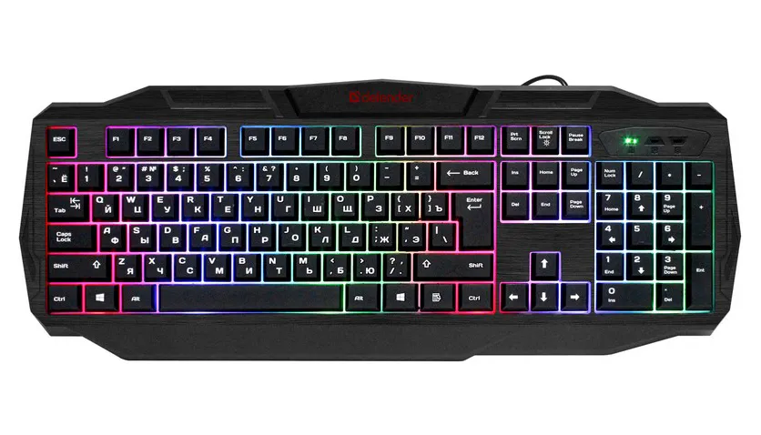 Клавиатура Defender ULTRA HB-330L RU Black