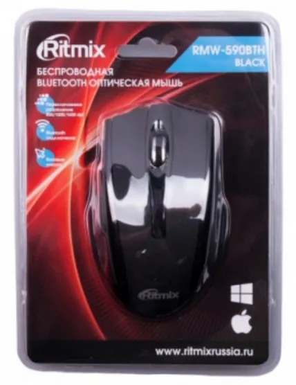 Компьютерная мышь беспроводная RITMIX RMW-590BTH