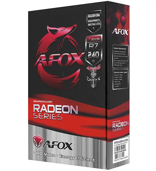 Видеокарта 4 GB Afox R7 240 AFR7240-4096D3H4-V3