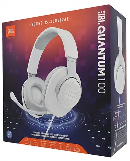 Гарнитура JBL (by harman) Quantum 100 white