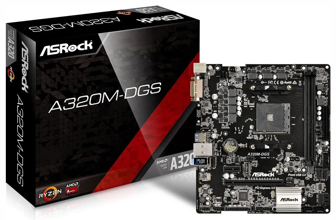 Материнская плата ASRock A320M-DGS