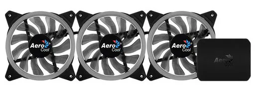 Комплект кулеров для кейса AeroCool Rev RGB Pro