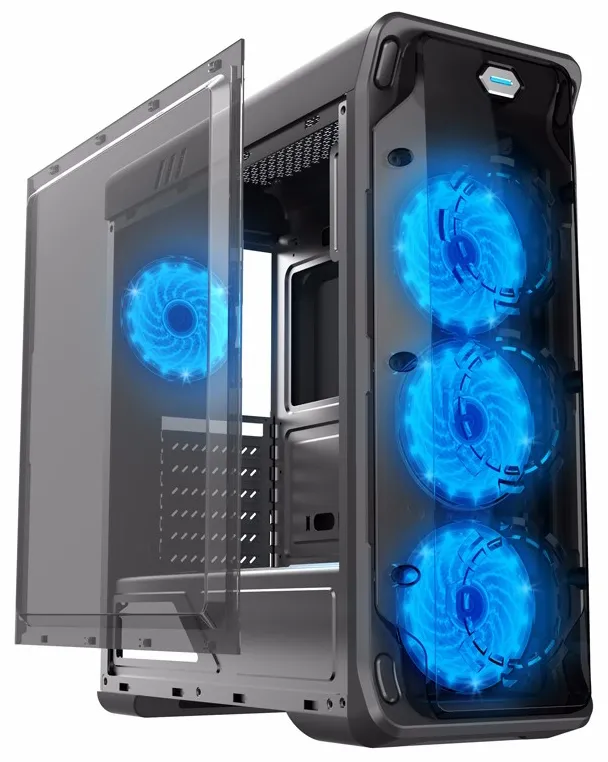 Корпус для ПК GameMax StarLight Black Blue