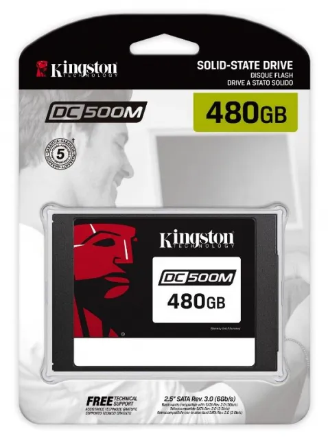 SSD накопитель 480GB Kingston SEDC500M/480G