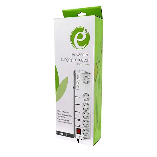 Сетевой фильтр Energenie SISN-SILVER-10