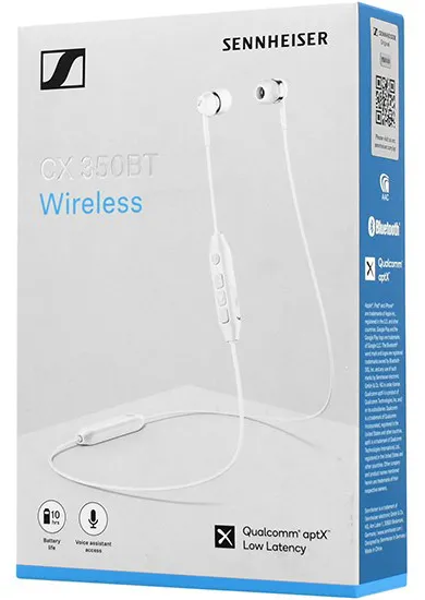 Bluetooth Гарнитура Sennheiser CX 350 BT White