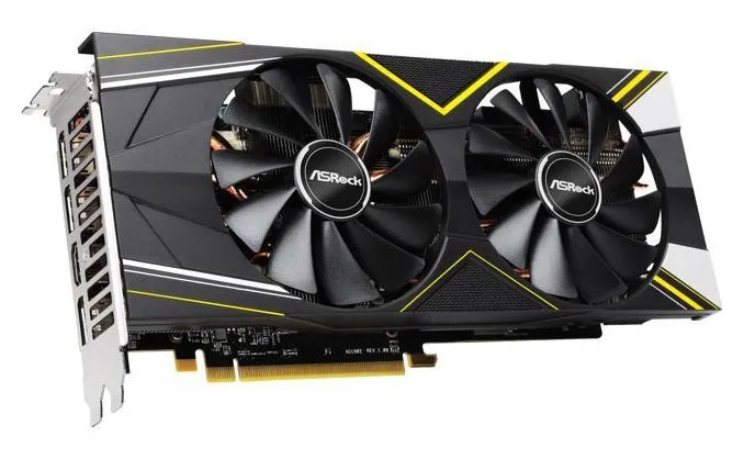 Видеокарта 8Gb AsRock Radeon RX 5700 XT Challenger D OC