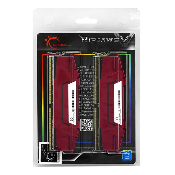 Оперативная память 32 GB kit G.Skill RipJaws V F4-3600C19D-32GVRB