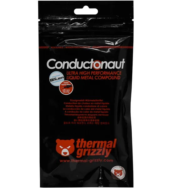 Термопаста Grizzly Conductonaut TG-C-001-R  1г шприц