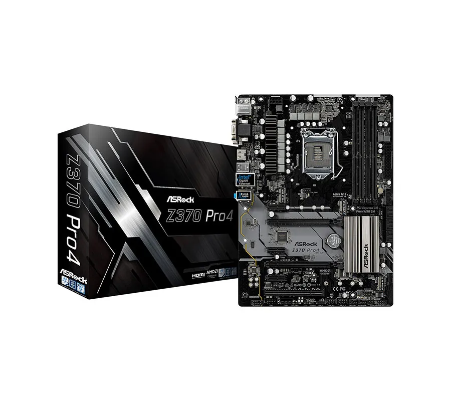 Материнская плата ASRock Z370 PRO4