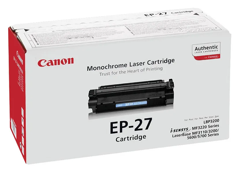 Картридж Canon EP-27 Лазерный черный