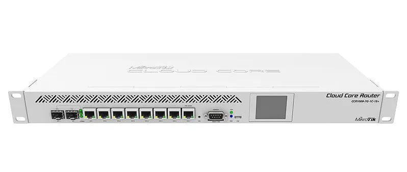 Сетевой Маршрутизатор MikroTik CCR1009-7G-1C-1S+