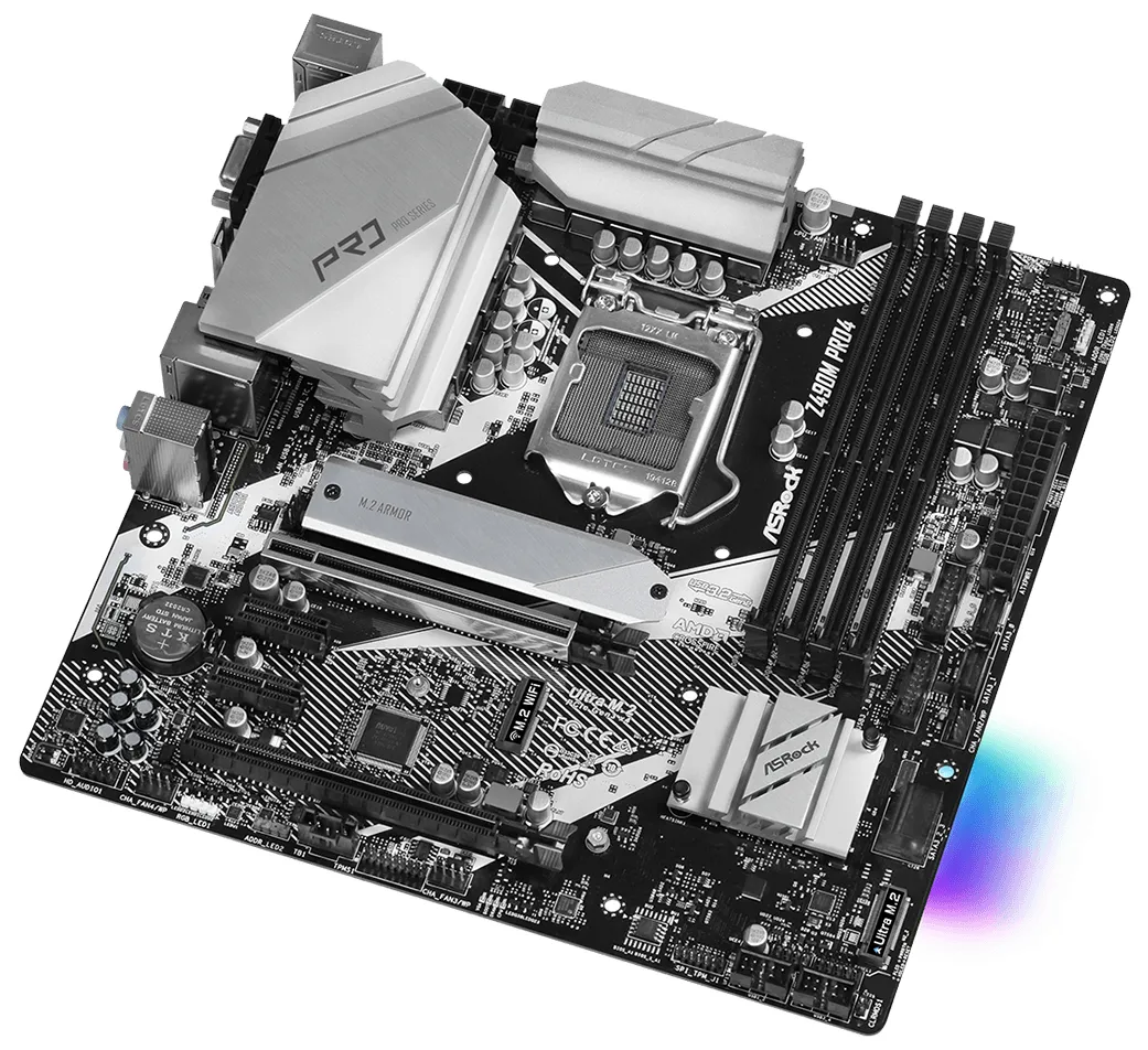 Материнская плата ASRock Z490M PRO4