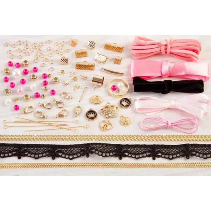 Набор для творчества Make It Real Бусы с бусинами и Подвесками JUICY COUTURE CHOKERS & CHARMS