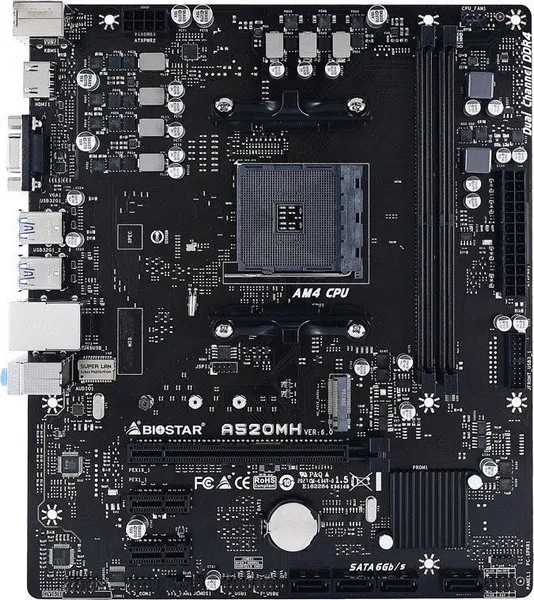 Материнская плата Biostar A520MH