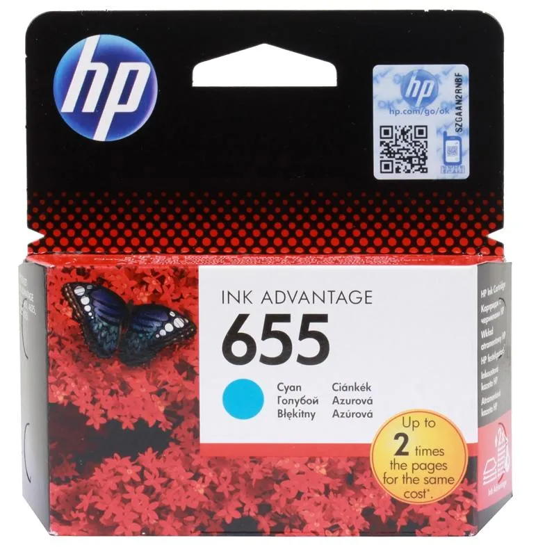 Картридж HP CZ110AE Cyan №655